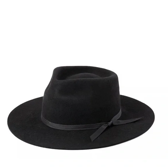 Lack Of Color - THE JETHRO Fedora - Small - Black - NWT Lack of Color Jethro Wool Black Hat boho | Mercari main image 4